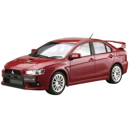 Aoshima Bunka Kyozai (AOSHIMA) 1/24 The Model Car Series No. 02 Mitsubishi CZ4A Lancer Evolution Final Edition 2015 Plastic Model