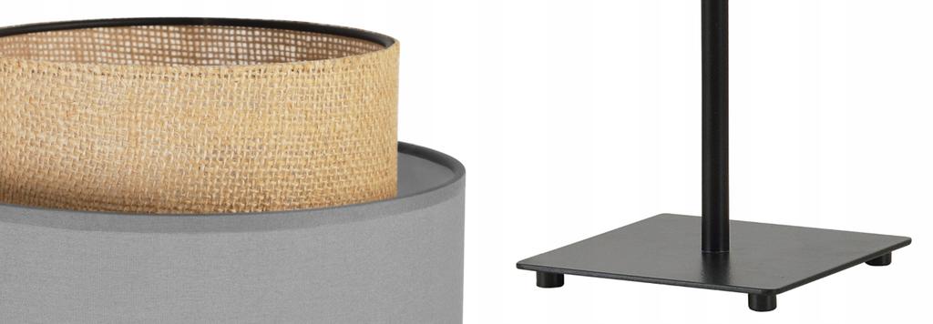 NIGHT TABLE LAMP BOHO JUTA LAMPSHADE 20 CM