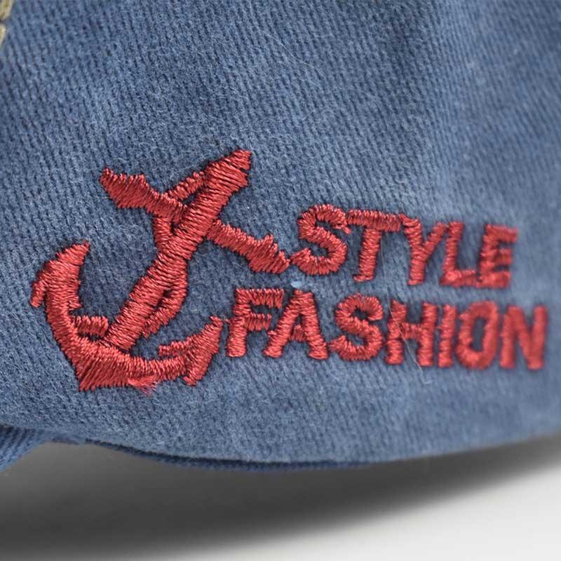 Unisex Vintage Baseball Cap Men Women Adjustable Denim Distressed Trucker Hat  Shark Hat