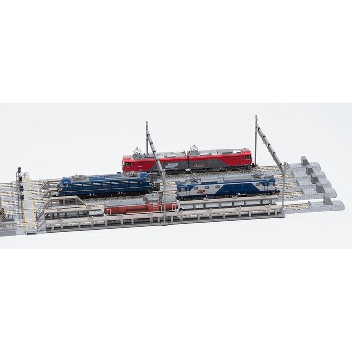 TOMIX N Gauge Vehicle Base Rail Set 91016 Silver 8 X 32 X 25 Cm
