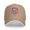 Multifunction Norway Flag Shield Sandwich Baseball Cap Unisex Sports Casual Caps Golf Hat Fishing Outdoors