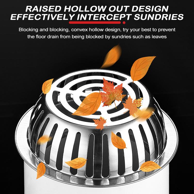 Ochranný koš na okapový žlab Nerezový dřez Proti ucpávání Lapač nečistot Příslušenství Střešní odtoková trubka Odtokový filtr na listí