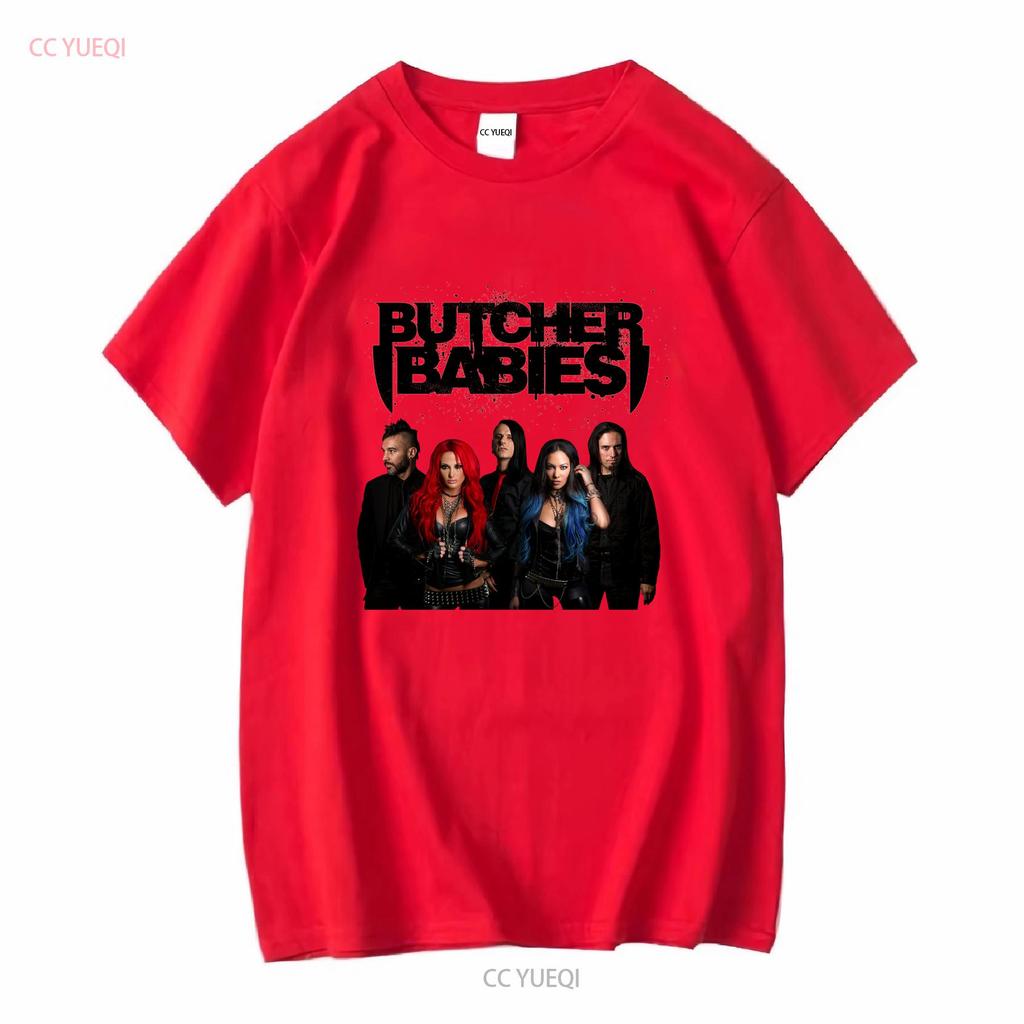 Reprinted Butcher Babies Cotton Black Unisex T Shirt S To 2345xl Fans Be615 Vintage Washed Fashion Slightly Comfortable Versatile