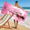 Messi Forever Aufdruck Strandtuch, Großes Weiches Schnelltrocknendes Handtuch für Strand Camping Schwimmen