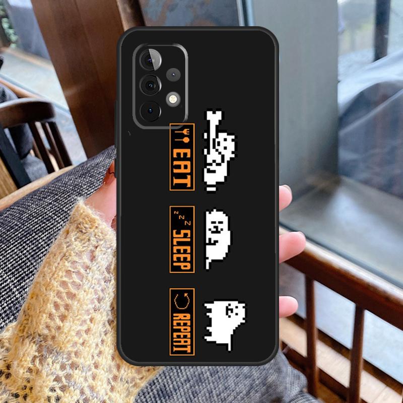 Undertale Annoying Dog Case For Samsung Galaxy A52 A32 A12 A13 A33 A53 A52S A50 A51 A71 A14 A34 A54 Back Cover