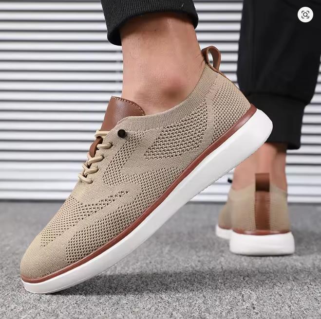 Men's Lightweight Knitted Shoes Comfortable All Day Long Have Fit Walking Shoes Suitable for Daily Wear Hiking Shoes