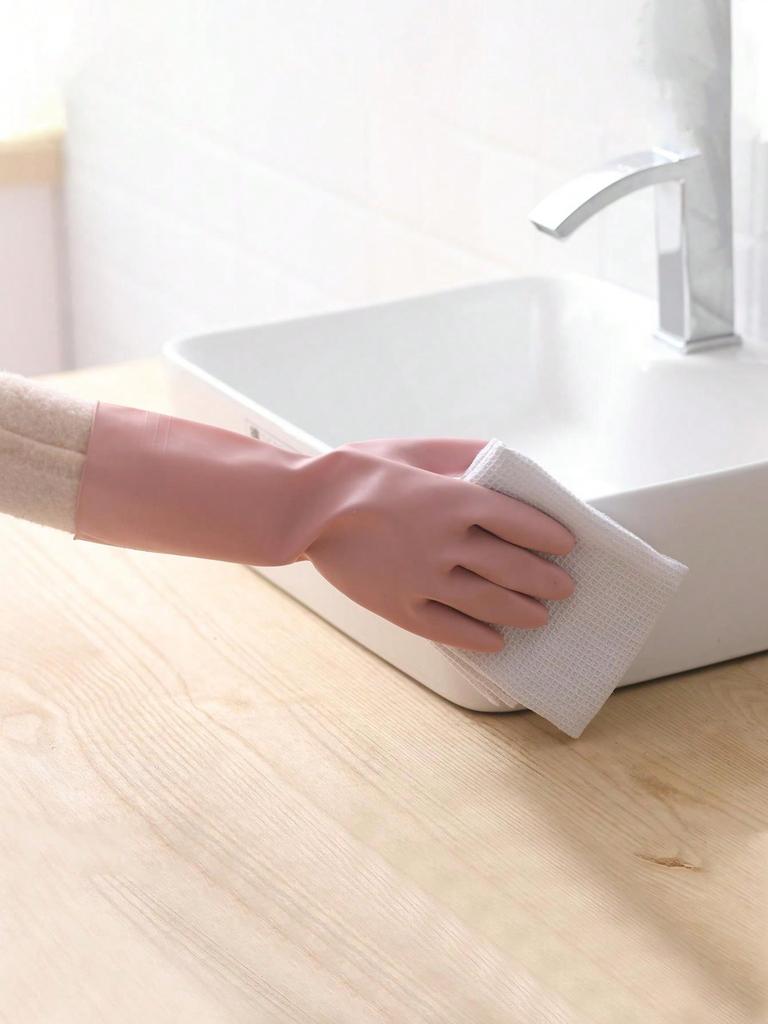 Reusable Cleaning Gloves, Waterproof Household Gloves For Dishwashing, Laundry, All-Season Finger Protection, Cleaning & Infection Prevention