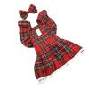 Christmas Pet Dresses for Dog Comfortable Cat Dog Skirts Plush Sweet Pet Puppy Skirts Skin Friendly Dog Dresses Pet Accessories