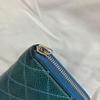 Used CHANEL long wallet, round zipper, used