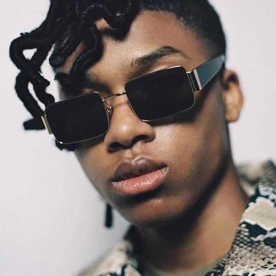 Non-polarized Large Frame Square Men Women Fashion Big Face Thin Sunglasses Street Shooting Hundred Glasses Sunglasses Y2k Men