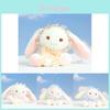 Sweet Colorful Plush Rabbit Keychain Doll Soft Toy Cute Bag Accessory For Kids
