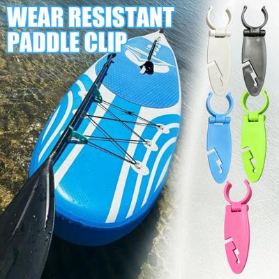 2/4 Stück Kajak Paddle Board Befestigungsclip, Universeller Paddle Board Halter, Kunststoff Paddle Board Klemme, Paddle Board Zubehör