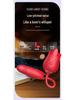 Dual-Head Gardenia Vibrator: Licking, Sucking, & Telescopic Features for Women's Pleasure