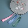 Chinesischer Hanfu Anhänger Retro Quasten Taillenanhänger Imitation Jade Kleidungsschmuck