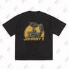 Tricou Vintage Johnny 5 cu Mânecă Scurtă 100% Bumbac