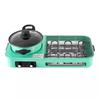 Multifunctional Electric Grills Smokeless Non-Stick Electric Baking Pan 3 In 1 Korean Style BBQ Hot Pot Multi Cooker Machine