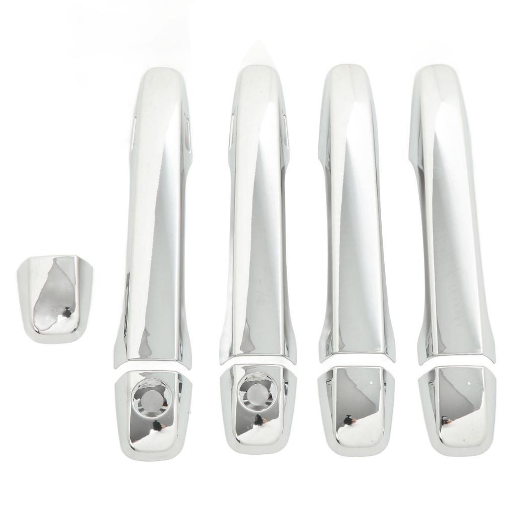 Car Exterior Door Handle Cover with Caps Chrome Surface Replacement for Outback 2012