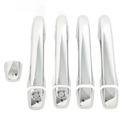 Car Exterior Door Handle Cover with Caps Chrome Surface Replacement for Outback 2012