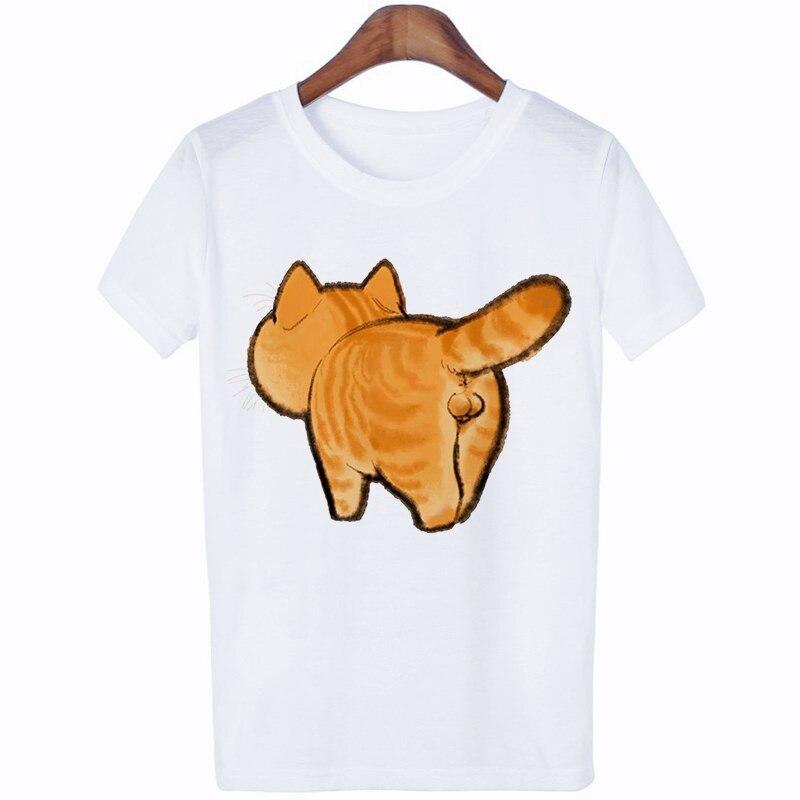 T-shirts Harajuku Cute Cat Printed 