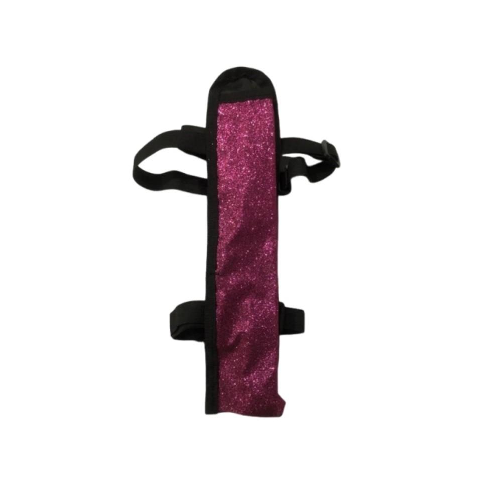 Adjustable Strap Fan Holder Reflective Protective Dancing Fan Pouch Kung Fu Fan Bag  Beach Festival