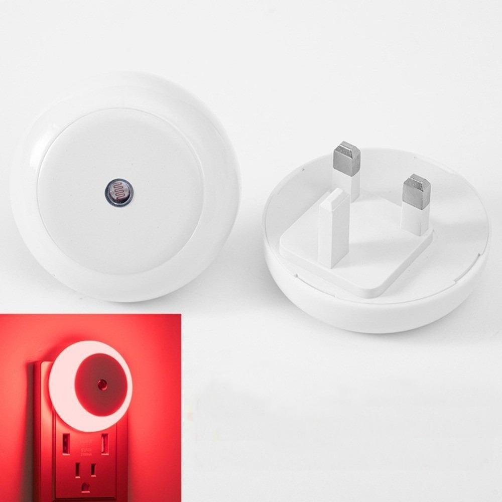 EU UK Plug Sensor Control Lamp Energy Saving Motion Sensor Light Plug In Night Lamp  Bedroom