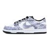 Dunk Lucky Smile 1 Slip Resistant Abrasion Resistant Low Top Skateboard Shoes Unisex Purple White HF5441-100(Team773-1)