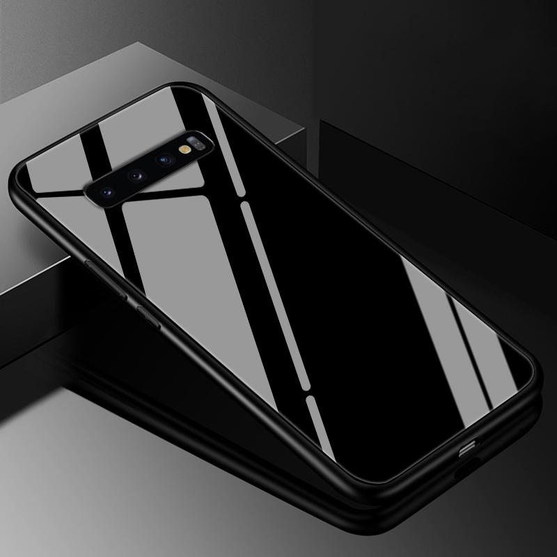 

Для Samsung S10 5G Чохол-кришка Захисне Скло Чохли для Samsung Galaxy S10e S10 S8 S9 Plus S20 FE Ultra S7 EDGE Жорстка Задня Панель Бампер For Samsung S8