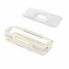 Clear Fruit Storage Container Airtight with Lid Pasta Storage Container Rectangular Large Capacity Meal Prep Lunch Box Meal Prep