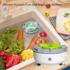 Fruit And Vegetable Cleaning Machine For Freshness Preservation, Vegetable Washing, Household Kitchen, Fruit And Vegetable Removal, Residue Removal