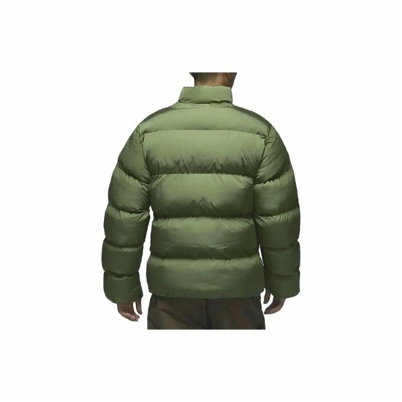 Jordan Stehkragen Lässige Baumwollwattierte Jacke FB7332-340 Herrengrößen