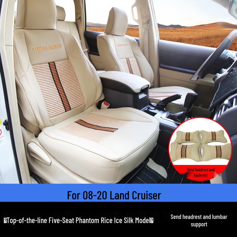 08-20 Land Cruiser Seat Covers: All-Season Full Coverage Interior Upgrade