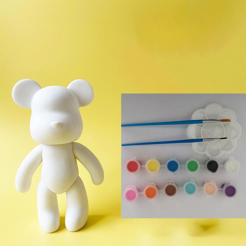 

DIY алмазная живопись жестокий медведь мрачный медведь набор набор не может сломать точку Hgraffiti буровая жидкость ручная работа для детей раскраска 23cm Bear and Dye