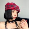 Classic British Girl Beret Hat With Breathable Fabric For Casual Fashion Style