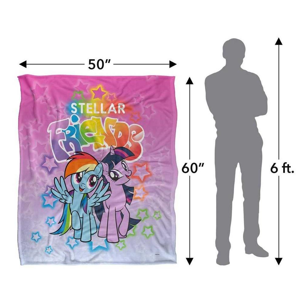 My Little Pony Stellar Friends Silky Supersoft Blanket