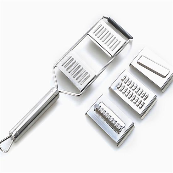 Multifunction Vegetable Slicer Stainless Steel Grater Cutter Shredders Carrot Grater Kitchen Accessories 3-In-1
