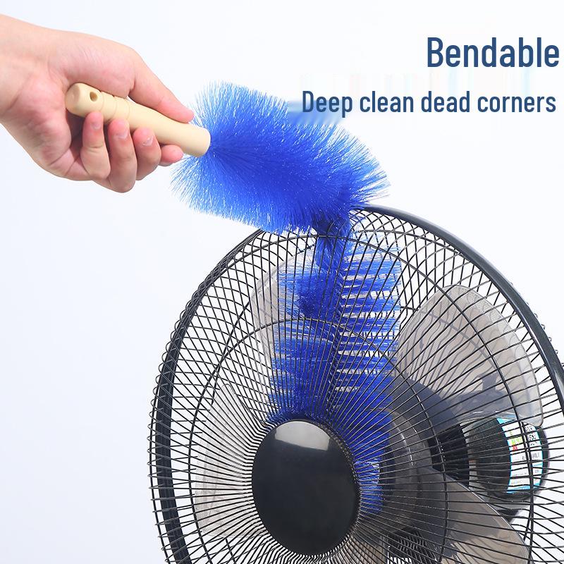 Bendable Dusting Brush for Fans, Blinds, Windows, and Sofas