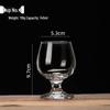 ZISIZ Handmade Glass Whiskey & Brandy Tumbler Set