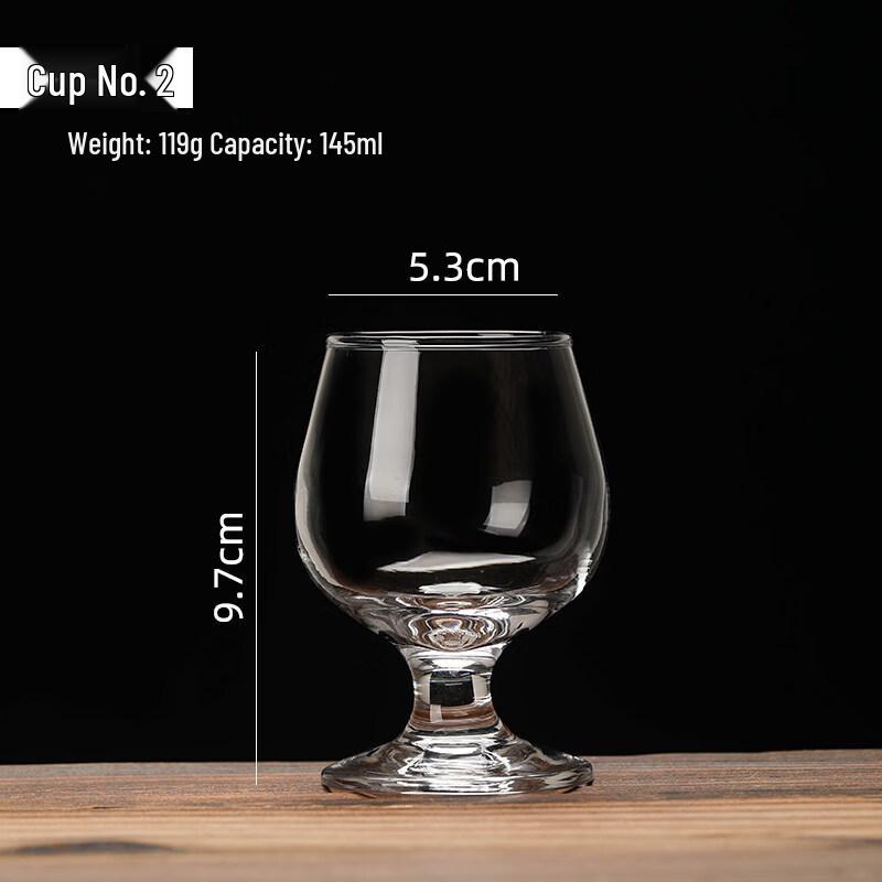 ZISIZ Glass Whiskey Tumbler Set