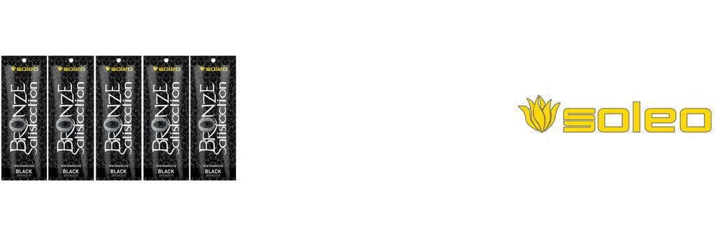 Soleo Black Bronzer Satisfaction Sonnencreme 5er-Pack 15ml