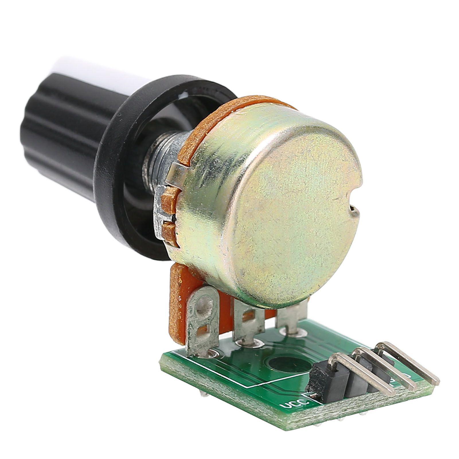 

10K Potentiometer Module Adjustable Resistor Single Turn Rotary Module Analog Output 05V