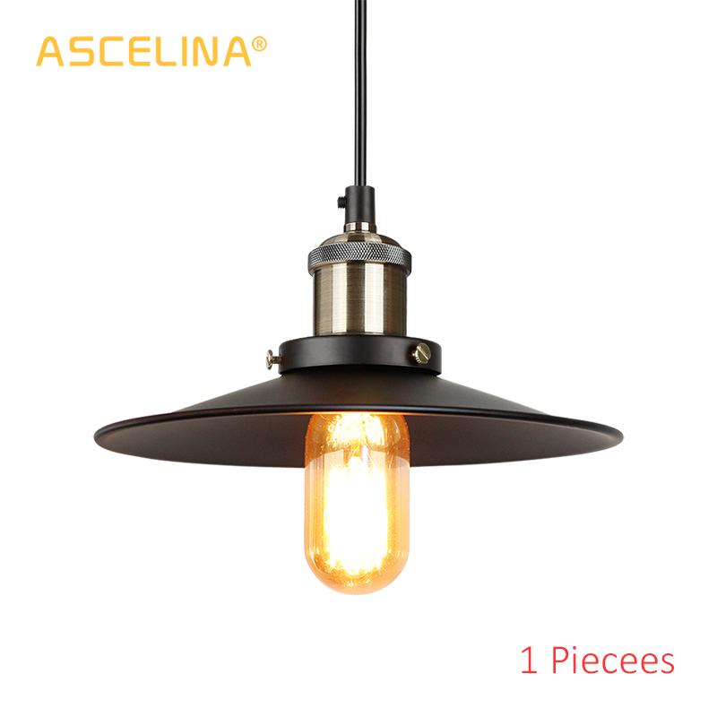 

Промышленные винтажные подвесные светильники в стиле ретро, ​​подвесной светильник большего диаметра, современный подвесной держатель, железные лампы для ресторана, барной стойки Dia 22cm no bulb