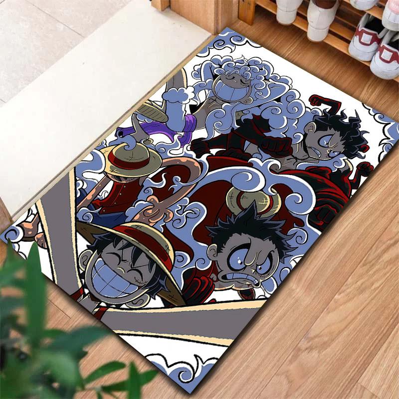 One Piece Gear Carpet Rug For Living Room Bedroom Home Sofa Decoration,kids Play Nonslip Floor Mat