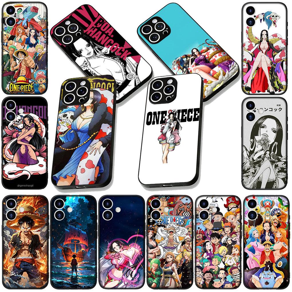 Boa Hancock One Luffy Pieces Phone Cover for Motorola Moto E13 E20 E32 E22 G22 G23 G32 G60 G72 G7 G8 G82 G9 Plus Power Case