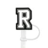 1Pcs Letter Silicone Straw Covers Cap Compatible With Stanley 30&40Oz Cup10Mm Straw Toppers Reusable Dust-Proof Straw Caps