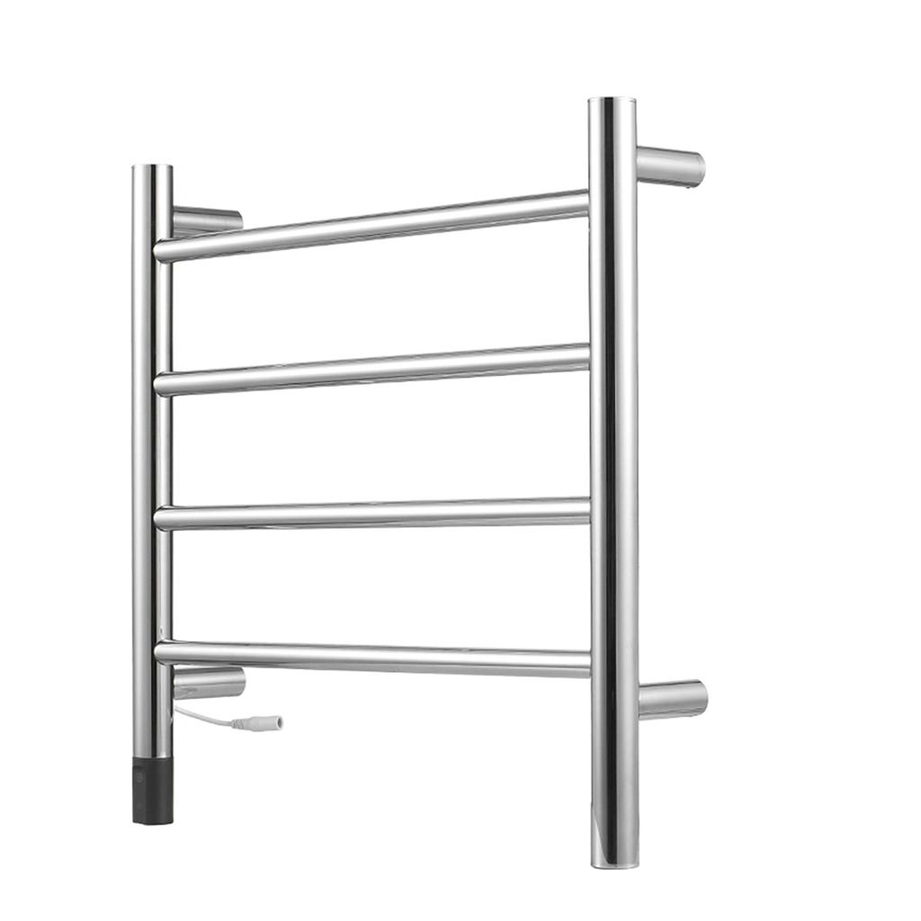 Smart Towel Warmer Heated Towel Rack WiFi APP Control 50W Low Power AI Timer Fast Heating 45 65 Degrees C Adjustable