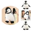 Adorable Plush Penguin Soft Toy With Custom Logo Options In Charming Grey Color