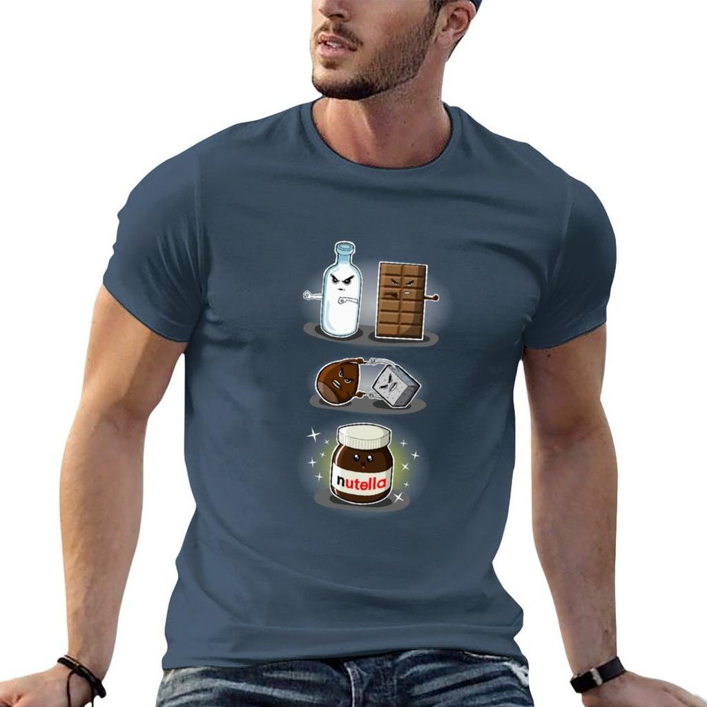 Nutella fusion T-Shirt man t shirt cotton t shirt man luxury t shirt man designer T-shirt