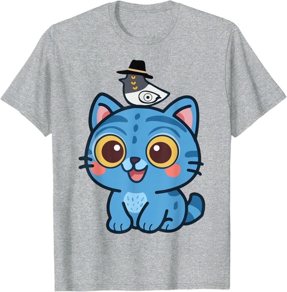 Design Derpy Vintage Animated Cute Tiger Kawaii Unisex  S-5XL Unisex T-Shirt XXL