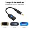 Typ-C Buchse auf Retro-Spielekonsole Ladekabel-Adapter für PSP 1000 2000 3000 PSP GO Wii U NDSi 3DS USB-C Stromkonverter