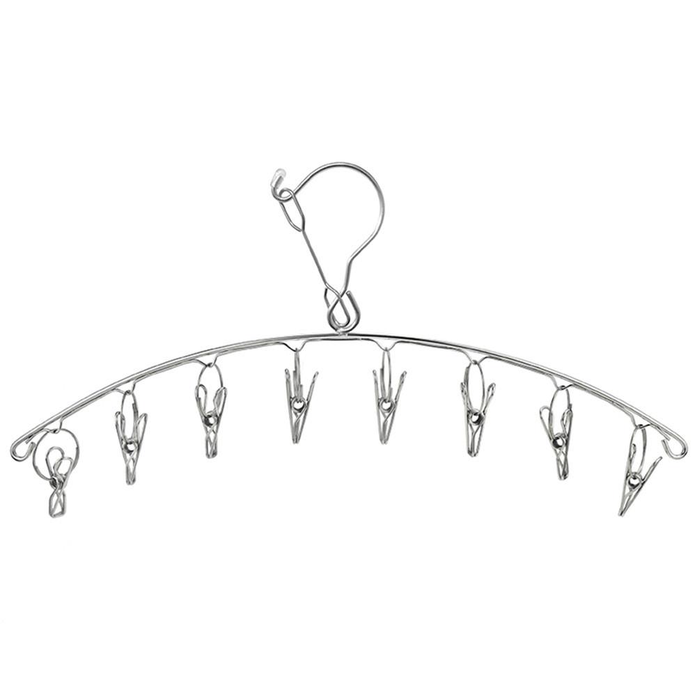 81020 Pegs Easy Hold Bathrooms Cloth Hanger Rack with clips Clothespin Clothes Hangers Socks Bras Towel Underwear drying Clips